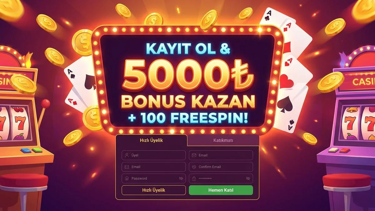 Bonusla kayıt